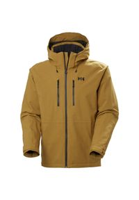 Kurtka narciarska Helly Hansen Juniper 3.0. Kolor: brązowy. Sezon: zima. Sport: narciarstwo #1