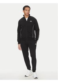 Alpha Industries Spodnie dresowe Small Logo 156374 Czarny Regular Fit. Kolor: czarny. Materiał: bawełna #5