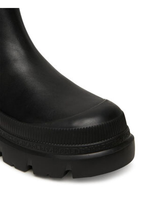 Karl Lagerfeld - KARL LAGERFELD Botki KL43565 Czarny. Kolor: czarny. Materiał: skóra