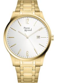 Zegarek Pierre Ricaud Zegarek męski Pierre Ricaud P97241.1153Q złoty. Kolor: złoty #1