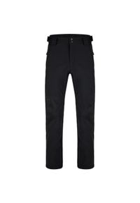 GLENMUIR - Męskie Spodnie Softshell - Komfort i Ochrona. Kolor: czarny. Materiał: softshell. Sport: turystyka piesza #1