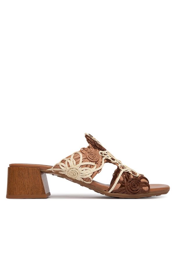 Klapki Hispanitas. Kolor: brązowy