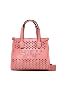 Guess Torebka Katey Perf (WH) Mini Bags HWWH87 69760 Różowy. Kolor: różowy. Materiał: skórzane #1
