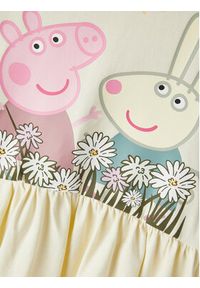 Name it - NAME IT Sukienka letnia PEPPA PIG 13203498 Żółty Regular Fit. Kolor: żółty. Materiał: bawełna. Sezon: lato #2