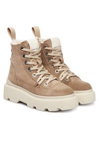 Inuikii Trzewiki Matilda Shearling 1002.002.0012 Beżowy. Kolor: beżowy. Materiał: zamsz, skóra #4