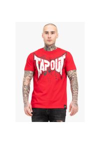 TAPOUT - Koszulka Tapout Splashing. Kolor: czerwony, wielokolorowy, czarny #1