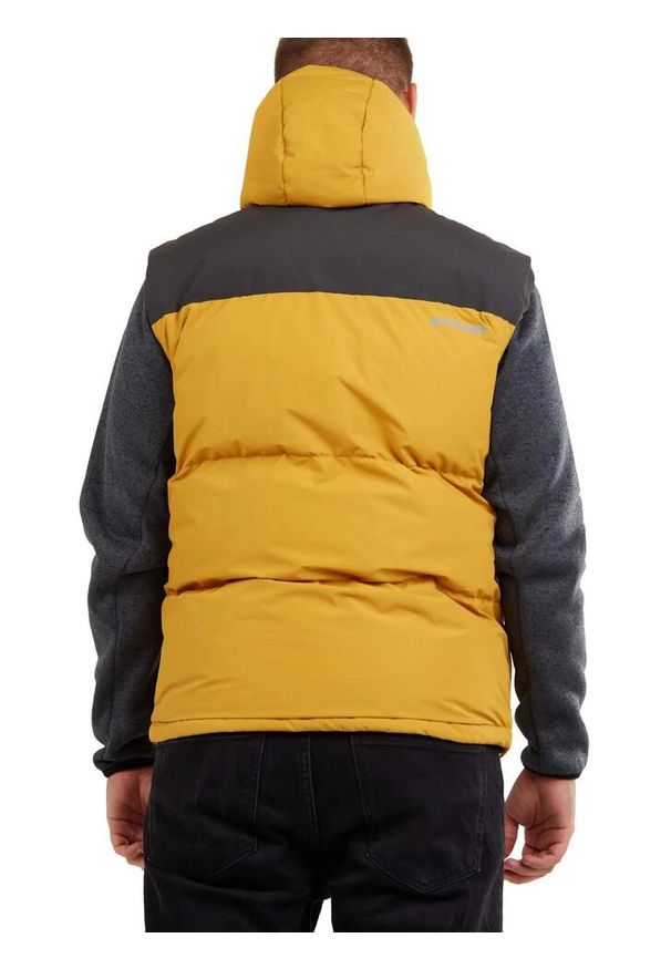 FUNDANGO - Kamizelka męska Fundango Laurel Padded. Kolor: żółty