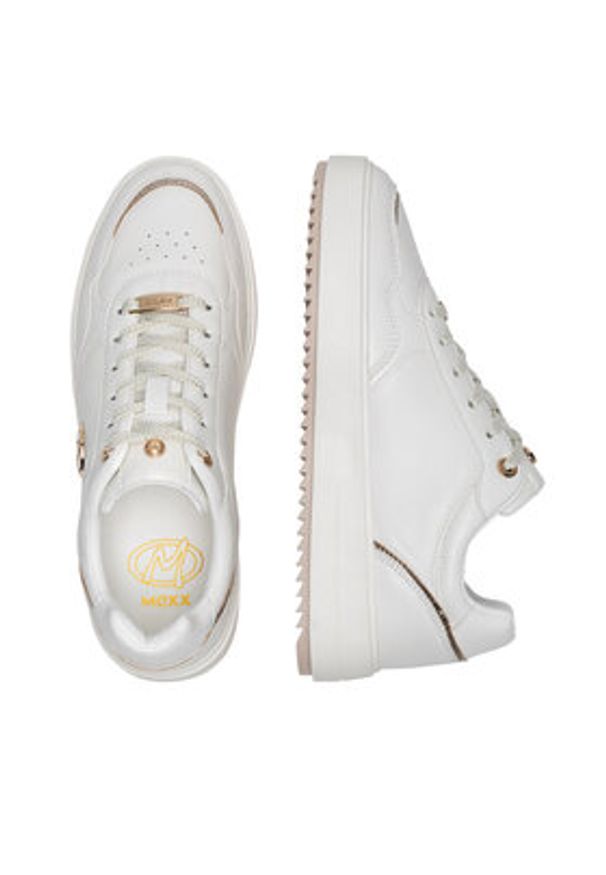MEXX Sneakersy MI001014051W Biały. Kolor: biały. Materiał: materiał, syntetyk