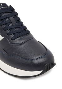 Armani Exchange Sneakersy XM001683 AF17360 MB034 Granatowy. Kolor: niebieski. Materiał: skóra #4