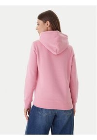 Tommy Jeans Bluza Linear DW0DW21963 Różowy Regular Fit. Kolor: różowy. Materiał: bawełna #3