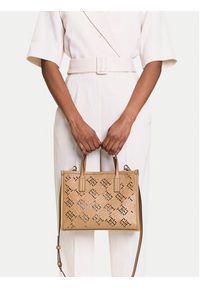 TOMMY HILFIGER - Tommy Hilfiger Torebka Th City Mini AW0AW17500 Brązowy. Kolor: brązowy. Materiał: skórzane #6