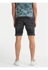 Petrol Industries Szorty jeansowe M-1050-SHO003 Czarny Regular Fit. Kolor: czarny. Materiał: bawełna #9