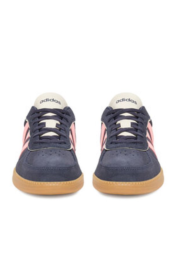 Adidas - adidas Sneakersy Breaknet Sleek IH5467 Granatowy. Kolor: niebieski. Materiał: zamsz, skóra