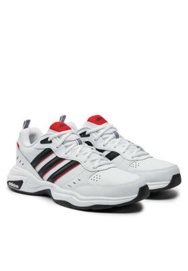 Adidas - adidas Sneakersy Strutter EG2655 Biały. Kolor: biały. Materiał: skóra