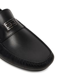 TOMMY HILFIGER - Tommy Hilfiger Mokasyny Hardware Hilfiger Driver Shoe FM0FM05838 Czarny. Kolor: czarny. Materiał: skóra #5