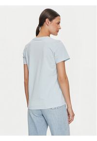 Guess Jeans T-Shirt 165657 Niebieski Classic Fit. Kolor: niebieski. Materiał: bawełna