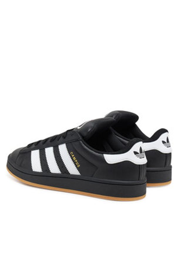 Adidas - adidas Sneakersy Campus 00s JP9997 Czarny. Kolor: czarny. Materiał: skóra. Model: Adidas Campus