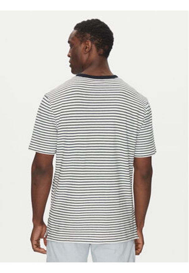 BOSS T-Shirt 50537498 Granatowy Regular Fit. Kolor: niebieski. Materiał: bawełna