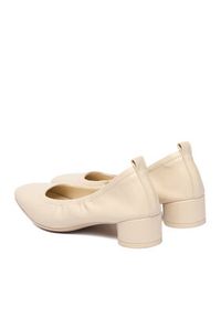 Gino Rossi - GINO ROSSI Czółenka EO-GL97D-170 Beżowy. Kolor: beżowy. Materiał: skóra #5