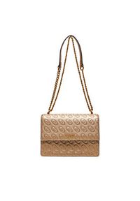 Liu Jo Torebka Esc M Crossbody AF4055 E0778 Złoty. Kolor: złoty. Materiał: skórzane