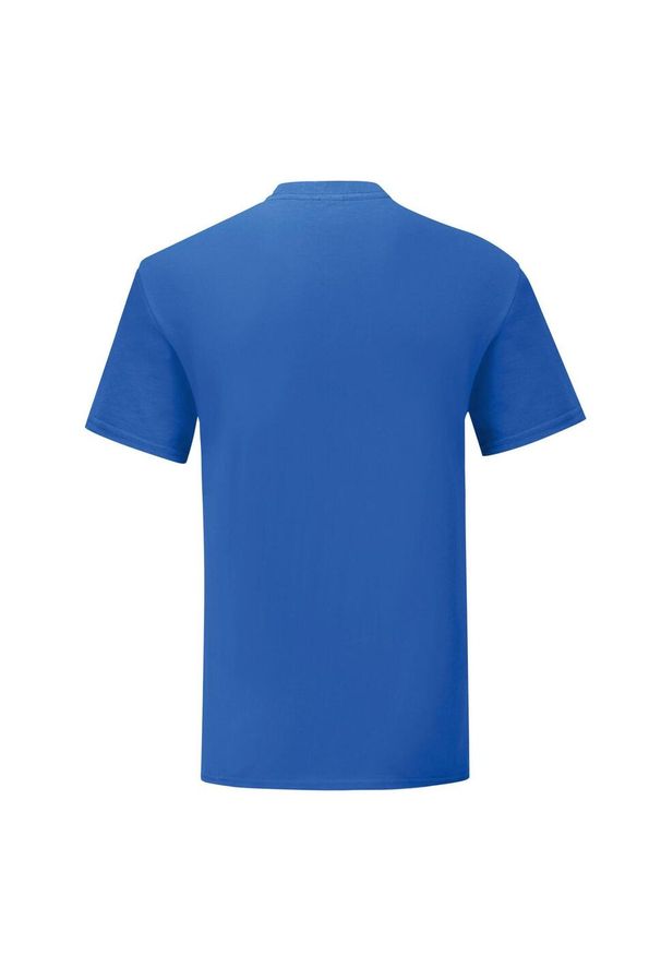 FRUIT OF THE LOOM - Kultowa Koszulka Unisex Dla Dorosłych. Kolor: niebieski