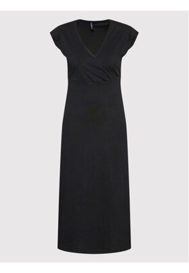 only - ONLY Sukienka letnia May 15257520 Czarny Regular Fit. Kolor: czarny. Materiał: bawełna. Sezon: lato