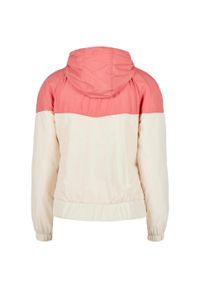 Urban Classics - Wiatrówka Damska Arrow. Kolor: biały, wielokolorowy, różowy