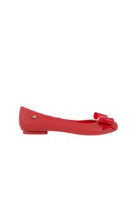 TG - Baleriny T&G Fashion 11-087 Red, Czerwony, Guma - 38. Kolor: czerwony. Materiał: tworzywo sztuczne. Szerokość cholewki: normalna. Sezon: lato. Styl: klasyczny #1
