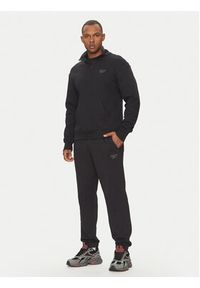 Reebok Spodnie dresowe 100214075 Czarny Regular Fit. Kolor: czarny. Materiał: bawełna