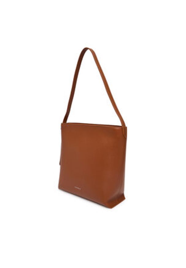 Coccinelle Torebka U4K Coccinelle C-Me Lock E1 U4K 13 02 01 Brązowy. Kolor: brązowy. Materiał: skórzane