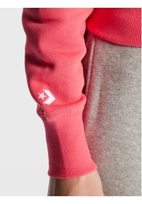 Converse Bluza Strip Wordmark 10023717-A03 Różowy Regular Fit. Kolor: różowy. Materiał: bawełna #4