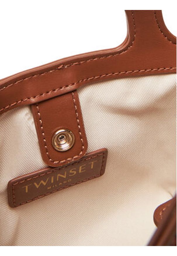 TwinSet - TWINSET Torebka 251GJ8012 Brązowy. Kolor: brązowy