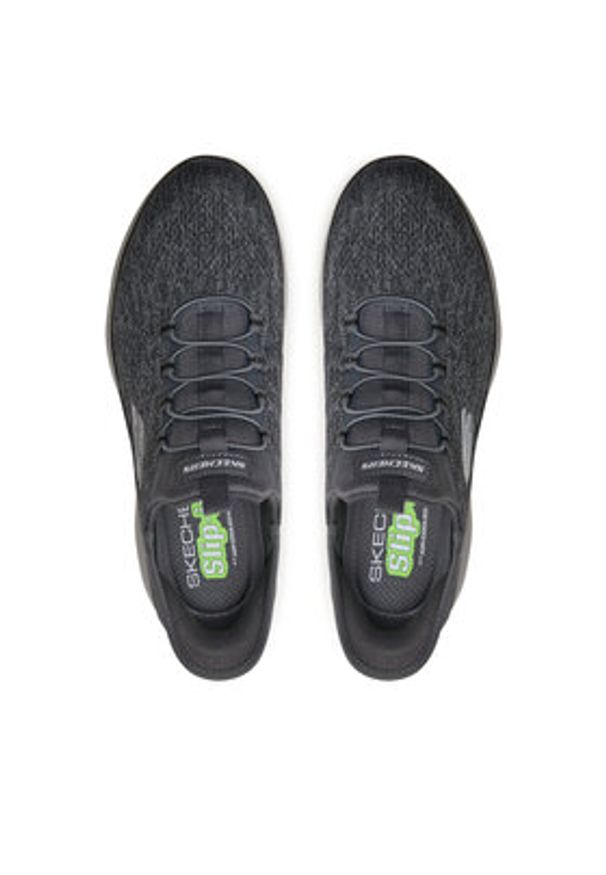 skechers - Skechers Sneakersy 232469 CCBK Szary. Kolor: szary. Materiał: materiał