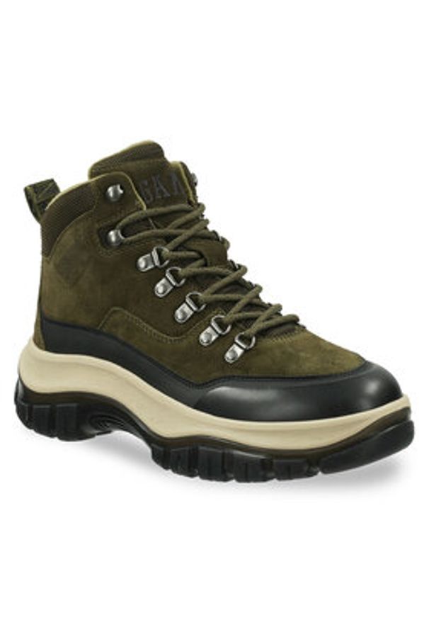 GANT - Gant Trapery Hillark 29643744 Zielony. Kolor: zielony. Materiał: zamsz, skóra