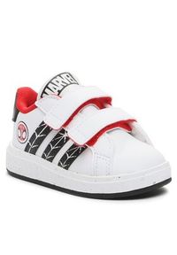 Adidas - adidas Sneakersy Grand Court x Marvel Spider-Man IF9893 Biały. Kolor: biały. Materiał: syntetyk. Wzór: motyw z bajki #7