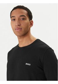 BOSS Longsleeve Mix&Match 50515389 Czarny Regular Fit. Kolor: czarny. Materiał: bawełna. Długość rękawa: długi rękaw #3
