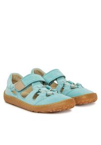 Froddo Sandały Barefoot Elastic Sandal G3150262-11 D Zielony. Kolor: zielony. Materiał: zamsz, skóra
