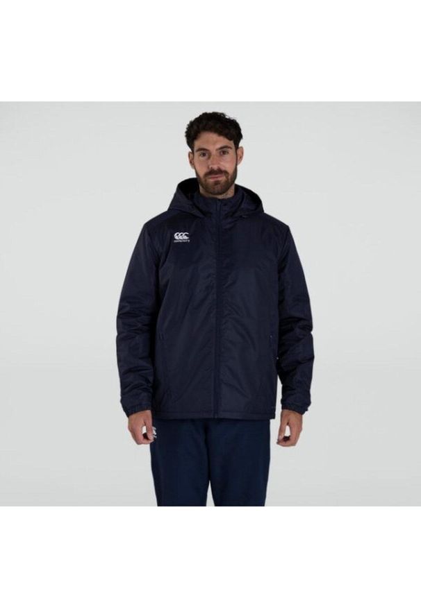 CANTERBURY - Kurtka wodoodporna Canterbury Club Vaposhield Stadium. Kolor: niebieski. Materiał: softshell