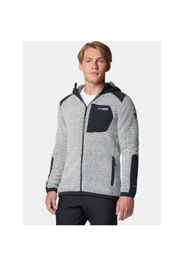 columbia - Bluza Polarowa Męska Columbia Arctic Crest Sherpa. Kolor: wielokolorowy, biały, czarny. Materiał: polar. Sport: turystyka piesza