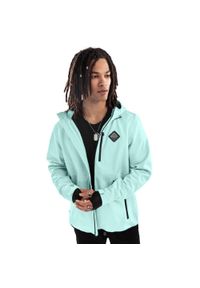 SIROKO - Kurtka lifestyle męska W2 Senja LF. Kolor: niebieski. Materiał: materiał, softshell