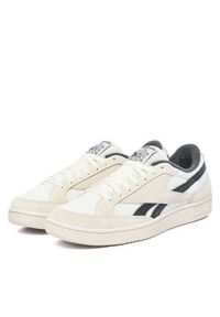 Reebok Sneakersy SS-CLUB C GROUNDS 70 100246195 Beżowy jasny. Kolor: beżowy. Materiał: skóra, zamsz. Model: Reebok Club #2