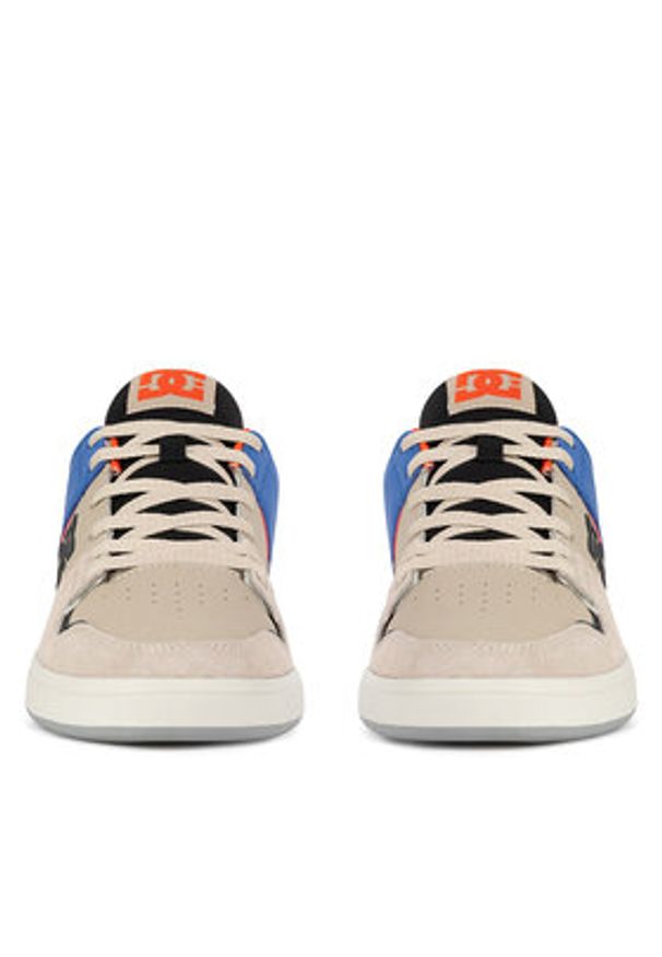 DC Sneakersy CURE ADYS400073-TAU Beżowy. Kolor: beżowy. Materiał: skóra
