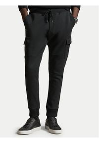 Polo Ralph Lauren Spodnie dresowe 710980340501 Czarny Regular Fit. Kolor: czarny. Materiał: syntetyk, bawełna #1
