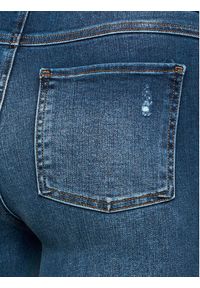 Spanx - SPANX Jeansy Distressed 20203R Granatowy Skinny Fit. Kolor: niebieski