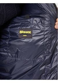 Blauer Kurtka puchowa Impermeabile 25WBLUK03068 Granatowy Regular Fit. Kolor: niebieski. Materiał: syntetyk #5