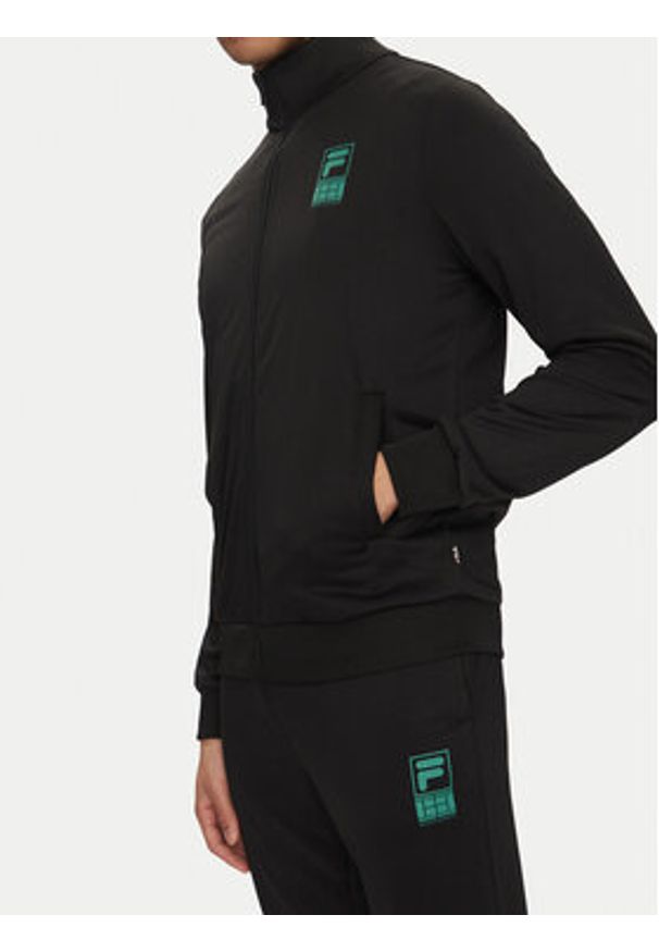Fila Dres Ledegem FAM1141 Czarny Regular Fit. Kolor: czarny. Materiał: syntetyk