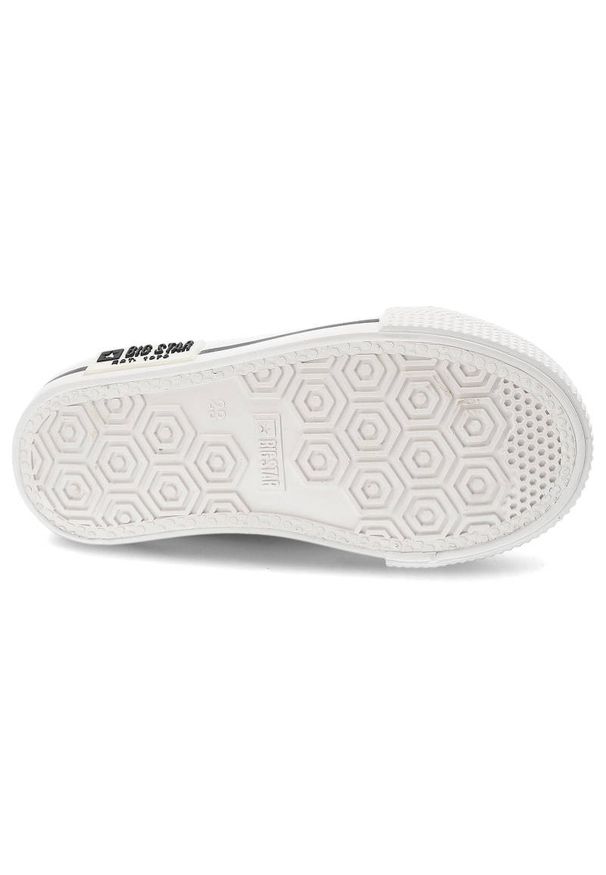 Big-Star - Czarne Trampki Big Star Dziecięce Buty Wsuwane. Zapięcie: bez zapięcia. Kolor: czarny. Materiał: materiał. Szerokość cholewki: normalna