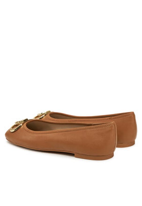 Liu Jo Baleriny Dafne 04 SA5033 PX460 Brązowy. Kolor: brązowy. Materiał: skóra