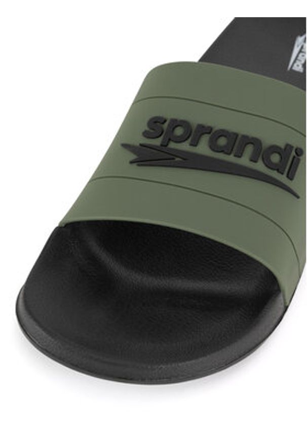 Sprandi Klapki WATERCRUMB MO-865695 Khaki. Kolor: brązowy. Materiał: materiał, syntetyk