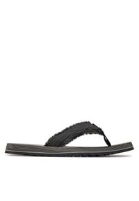 skechers - Japonki Skechers. Kolor: czarny